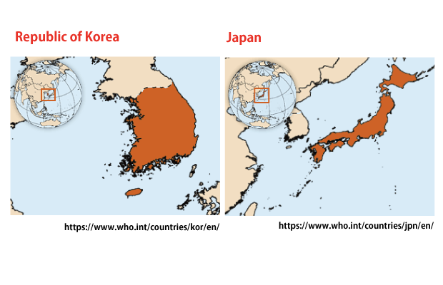 WHO公式サイト、韓国の地図から独島と鬱陵島を抜いて日本の地図に表示…VANKが1ヶ月間抗議するも無視＝韓国の反応