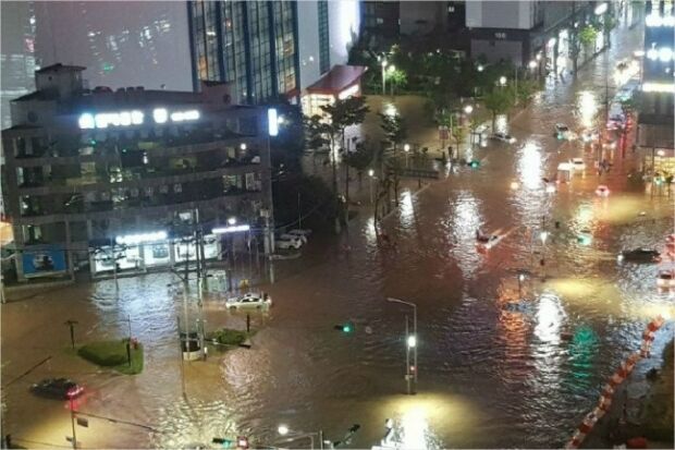 韓国釜山で洪水発生、浸水した地下車道で3人の遺体発見＝韓国の反応