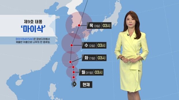 台風9号やばい！車もひっくり返す49メートルの強風…3日に釜山に上陸予定＝韓国の反応