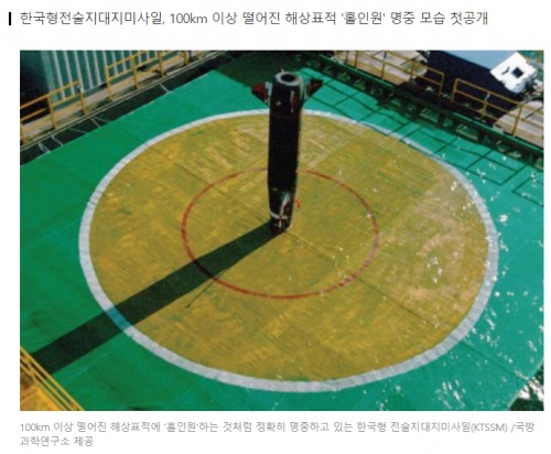 【画像】韓国人「初公開された韓国型戦術地対地ミサイルの命中精度がヤバすぎた…立ってる」