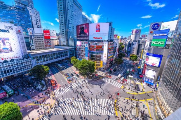 韓国人「日本の渋谷のリアルタイム映像を見てみよう」