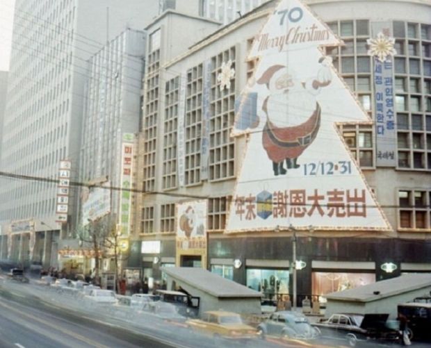韓国人「1970年代のソウル市内の風景」