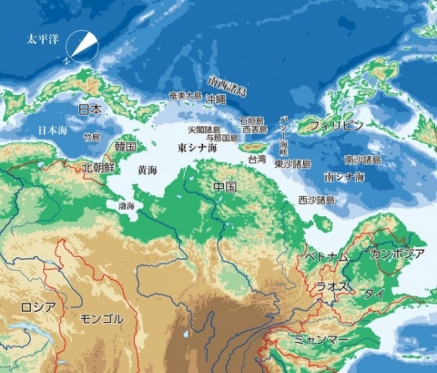 中国人「我々にとって日本列島がいかに邪魔か分かる地図がコチラ」