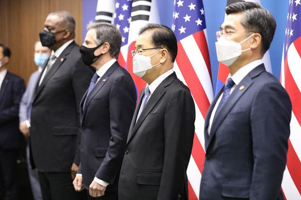 結束固める日米、遠ざかる米韓…共同声明に見る両者の違い＝韓国の反応