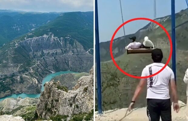 （映像あり）1900メートルの絶壁、ブランコの鎖が切れて女性2人が落下＝韓国の反応
