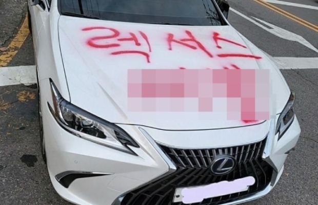 違法駐車した日本車に落書きテロ…韓国ネチズン「痛快」vs「財物損壊」＝韓国の反応