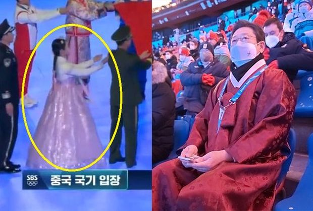 韓服を自慢した中国オリンピック…そこには韓服を着た韓国の長官がいた＝韓国の反応