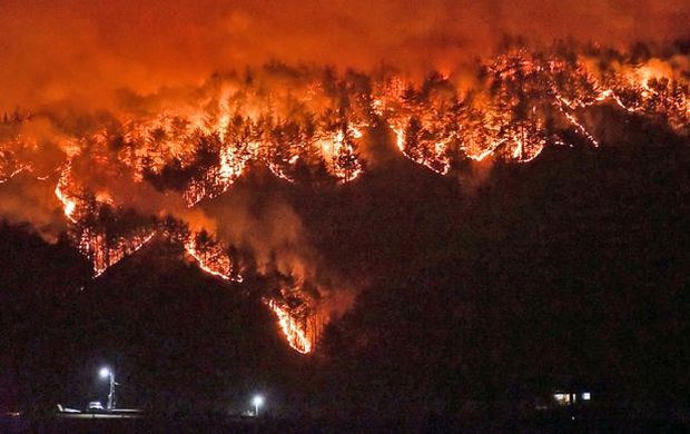 韓国の山火事…3km離れたハンウル原発周辺まで飛び火＝韓国の反応
