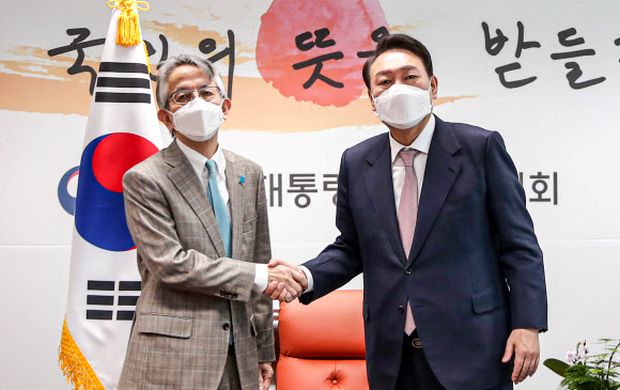 駐韓日本大使と会った尹錫悦次期大統領…「韓国と日本、過去のような良好な関係に復元しなければならない」＝韓国の反応