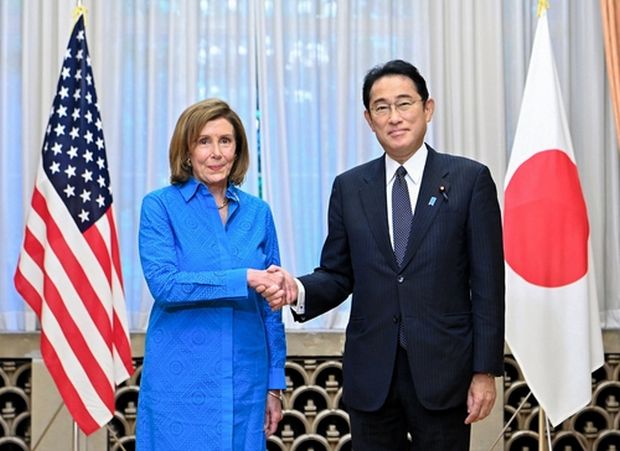 尹錫悦とは40分通話したペロシ米下院議長、日本の岸田首相と1時間朝食会談＝韓国の反応