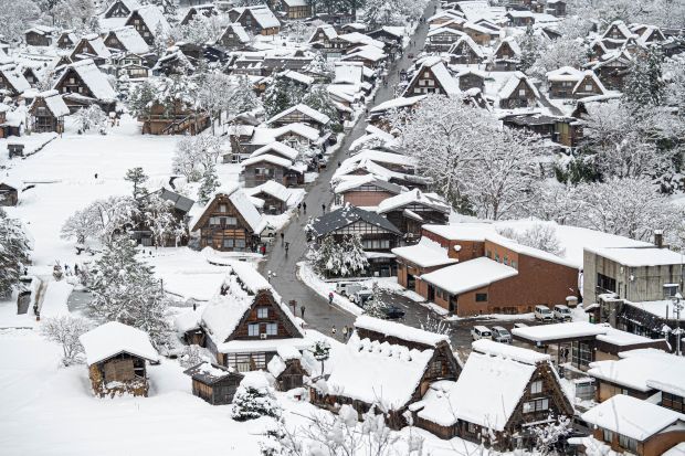 韓国人「日本の中部地方旅行記…白川郷、北アルプスの雪景色」
