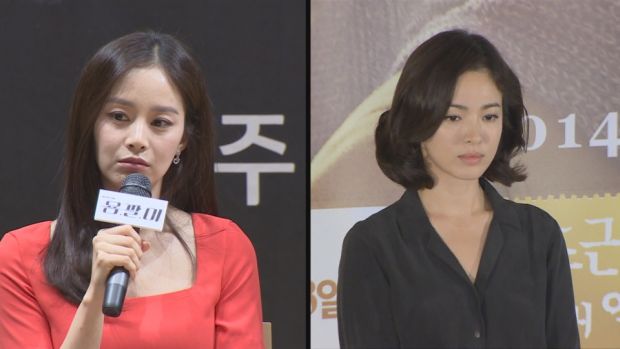 韓国人「韓国を代表する美人女優ソン・ヘギョ vs キム・テヒの全盛期を比較してみよう」