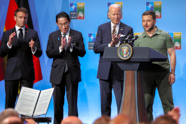 G7、ウクライナ長期支援…ゼレンスキー「NATOに加入しなければならない」＝韓国の反応