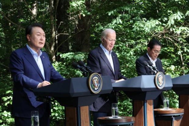 「韓国と日本は同盟ではないのに…」韓米日首脳会談の成果に慎重な日本＝韓国の反応