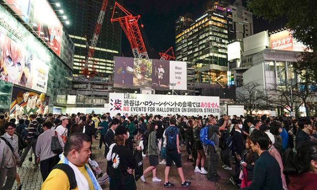 韓国人「ハロウィン渋谷の近況」