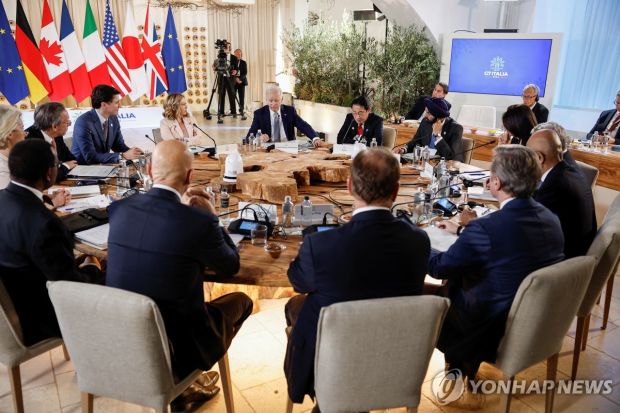 G7「凍結資産でウクライナに69兆ウォン支援」…ロシア、強く反発＝韓国の反応