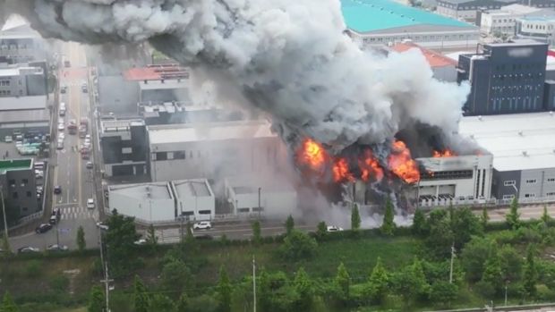 華城のリチウム電池工場で火災、死亡者22人＝韓国の反応