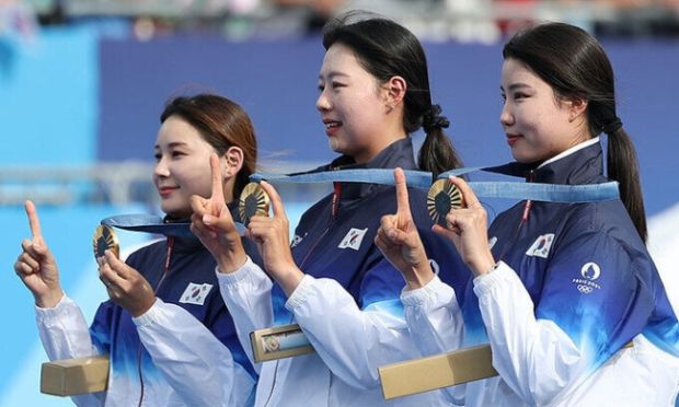 韓国人「パリ五輪、金メダル数で日本と韓国が1位タイ」